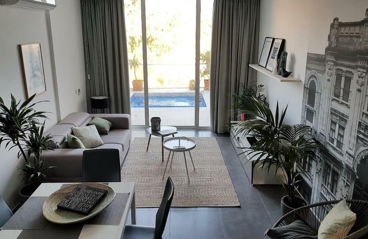 Duplex Maisonette With Heated P-Pool And Jacuzzi Saint Julian's Ngoại thất bức ảnh